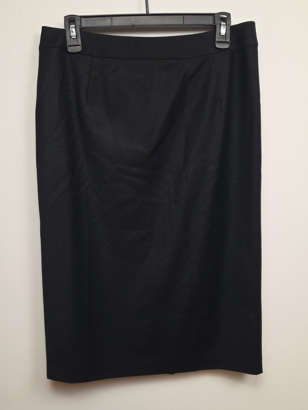 Vintage Talbots Wool Black Straight Classic Silhouette Skirt Office Career - 12
